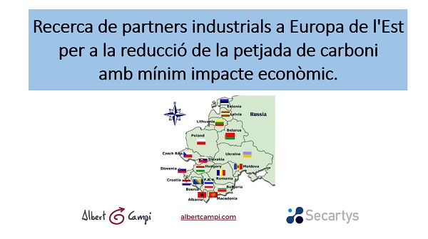 Recerca de partners industrials a Europa de l’Est per a la reducció de la petjada de carboni amb el mínim impacte econòmic