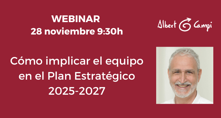 Cómo implicar el equipo en el Plan Estratégico 2025-2027