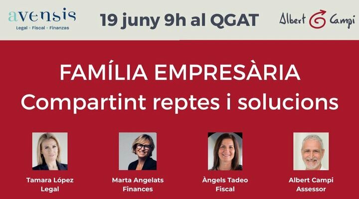 FAMÍLIA EMPRESÀRIA: Compartint reptes i solucions