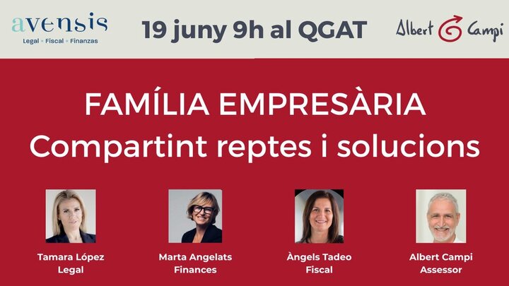 FAMÍLIA EMPRESÀRIA: Compartint reptes i solucions