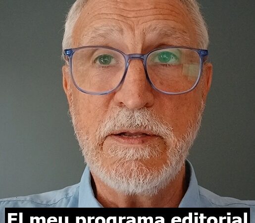 El meu programa editorial fins final d'any