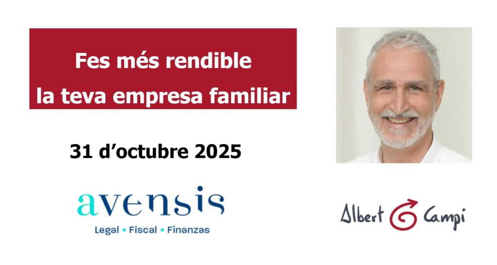 Fes més rendible la teva empresa familiar